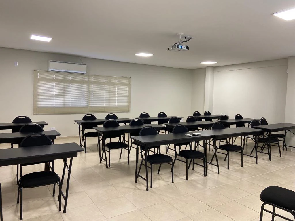 Sala de aula da APM Cursos Médicos