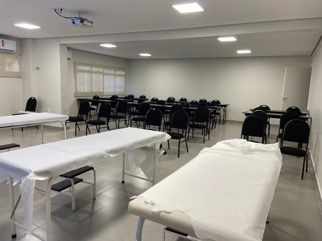 Ambiente de prática da APM Cursos Médicos